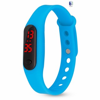 นาฬิกาข้อมือดิจิทัล LED Mi Band Liked เรียบง่าย สาย TPE