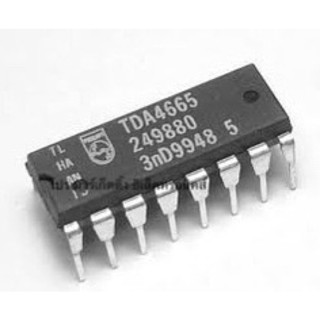 TDA4665 DIP16 TV Color Dynamic Integrated Circuit New Original