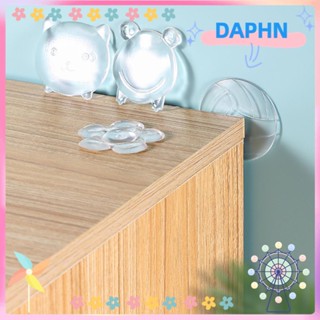 Daphs ซิลิโคนกันชนประตู เฟอร์นิเจอร์ ป้องกันการชน แผ่นกาวในตัว หยุดประตู