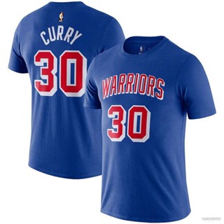 เสื้อยืดแขนสั้น คอกลม พิมพ์ลาย NP2 NBA Warriors No.30 Curry No.11 Thompson พลัสไซซ์ สําหรับผู้ชาย และผู้หญิง PN2