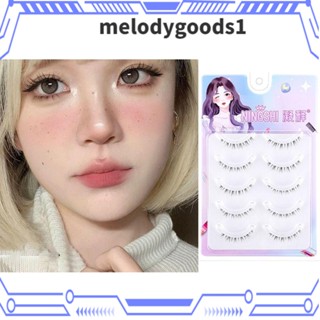 Melodygoods1 ขนตาปลอม แบบนุ่ม ใส สําหรับผู้หญิง