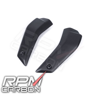 ครอบหม้อน้ำล่าง คาร์บอน Ducati Streetfighter V4 Carbon Fiber Lower Radiator Guards Panels