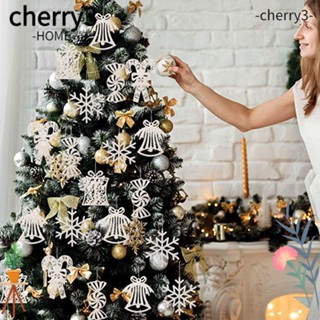 Cherry3 จี้ต้นคริสต์มาส DIY สําหรับตกแต่งเทศกาล