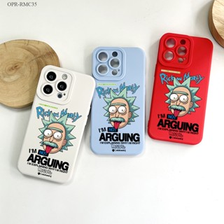 Realme C35 C30 C21Y C25Y C15 C1 เคสเรียวมี สำหรับ Rick And Morfy  เคส เคสโทรศัพท์