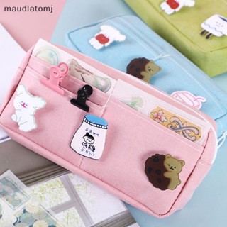 Maud Kawaii ใหม่ กระเป๋าดินสอ ขนาดใหญ่ จุของได้เยอะ สําหรับใส่เครื่องเขียน โรงเรียนหญิงสาว