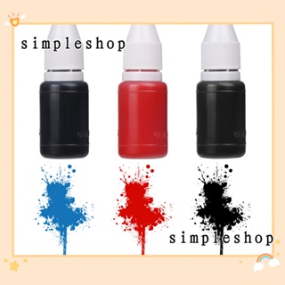 SIMPLE หมึกเติมแฟลช สีสันสดใส 10 มล. 2 ชิ้น สําหรับสํานักงาน โรงเรียน