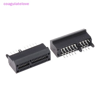 Coagulatelove ซ็อกเก็ตเชื่อมต่อช่องเสียบการ์ดจอ PCIE PCI-E PCIE-36Pin DIP 1 ชิ้น [ขายดี]