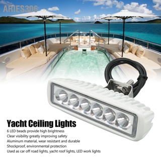 Aries306 12V ถึง 24VDC เรือไฟ LED ทำงาน IP67 กันน้ำไฟสว่างกันกระแทกสำหรับรถยนต์เรือยอชท์แสงกลางแจ้ง