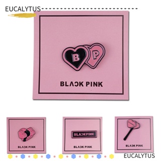 EUTUS Blackpink เข็มกลัด เครื่องประดับเสื้อผ้า เข็มกลัดตกแต่งส่วนบุคคล เข็มกลัดปกเสื้อ