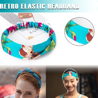 Women Turban Style Twist Knot Head Wrap Headband Twisted Knotted Hair Band