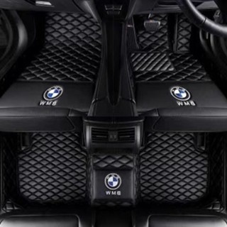 พรมปูพื้นรถยนต์ แบบหนัง กันน้ํา สําหรับ BMW X1 E84 F48