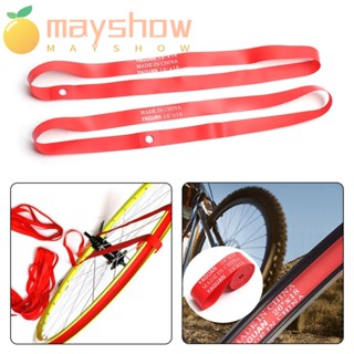 Mayshow เทปซับยางจักรยาน สีแดง 2 ชิ้น