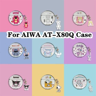 【Yoshida】เคสหูฟังนิ่ม แบบใส ลายการ์ตูน สําหรับ AIWA AT-X80Q AIWA AT-X80Q