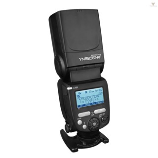 Fw YONGNUO YN685EX-RF On-camera Flash Light Master Slave Speedlite GN60 TTL 1/8000s HSS 2s Recycle Time with 2.4G Wireless Trigger System Replacement for  A7 Series A6600 A6500