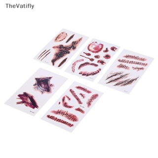 [TheVatifly] รอยสักชั่วคราว ลายฮาโลวีน 5 ชิ้น [Preferred]