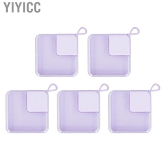 Yiyicc Puff Holder Case Dustproof Travel for Daily Use Beads