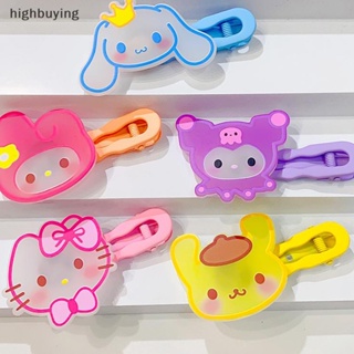 SANRIO [highbuying] กิ๊บติดผมซานริโอ เรืองแสง ลายการ์ตูนน่ารัก สไตล์เกาหลี สําหรับเด็กผู้หญิง พร้อมส่ง