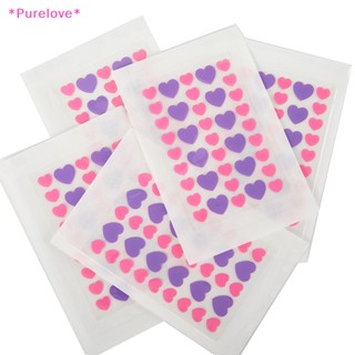 Purelove&gt; แผ่นสติกเกอร์ไฮโดรคอลลอยด์ กันน้ํา กําจัดสิว ดูแลผิวหน้า จุดด่างดํา สําหรับแต่งหน้า