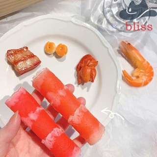 Bliss กิ๊บติดผม โลหะผสม รูปกุ้ง สไตล์เกาหลี สําหรับผู้หญิง