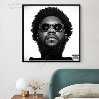 Big K.r.i.t โปสเตอร์ผ้าใบ ลายนักร้องแร็ป นักร้อง อัลบั้ม Cadillactica Thrice X สําหรับตกแต่งผนัง zfx 0711