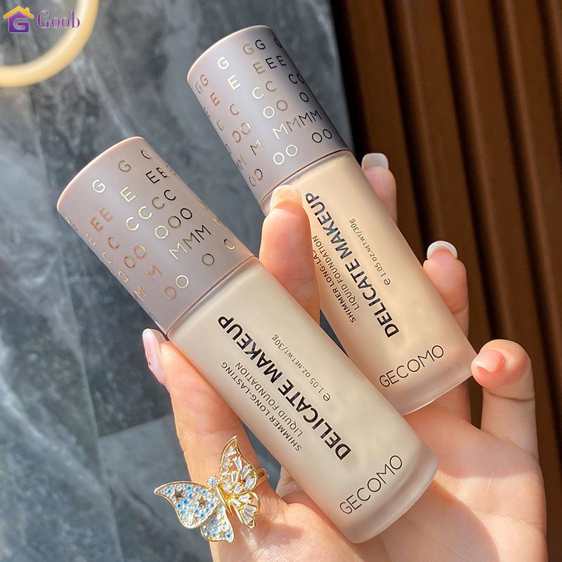 รองพื้น ปกปิดรอยสิว ปรับสีผิวให้กระจ่างใส ติดทนนาน ควบคุมความมัน รองพื้น 30g
 【goob】