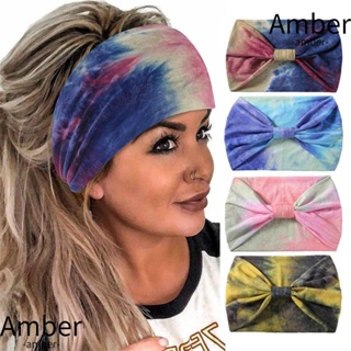 Amber ที่คาดผม 10 สี ดูดซับเหงื่อ อุปกรณ์เสริม สําหรับออกกําลังกาย โยคะ วิ่ง กลางแจ้ง