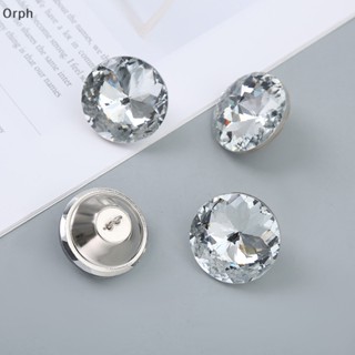 Orph กระดุมคริสตัล พลอยเทียม 20 มม. สําหรับตกแต่งเฟอร์นิเจอร์ โซฟา DIY 10 ชิ้น