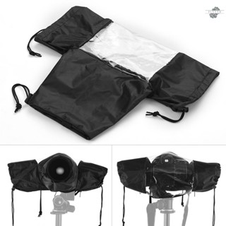 {fly} Standard Camera Waterproof Rain Cover Sleeve Protector Raincoat for    DSLR Cameras Black