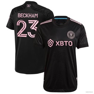 เสื้อยืดแขนสั้น ลายทีมชาติฟุตบอล David Beckham Inter Miami CF HQ7 2021 พลัสไซซ์ QH7