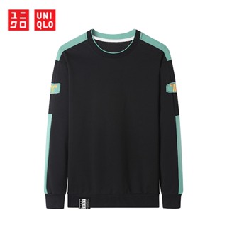 Uniqlo เสื้อกันหนาวแขนยาวลําลอง มีฮู้ด แฟชั่นสําหรับผู้ชาย และผู้หญิง เหมาะกับการเล่นกีฬากลางแจ้ง