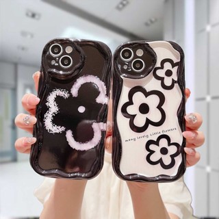 เคสโทรศัพท์มือถือ Tpu นิ่ม ปิดด้านหลัง ลายดอกไม้ 3D ขอบโค้ง เรียบง่าย แฟชั่น สําหรับ Infinix Hot 8 9 20 12 30 10 11 Play 8 Lite 9 PRO 11 Plus 10 Lite 20i 30i Note 12 PRO 12 Turbo G96 Smart 5 7 4 6 Plus 5PRO