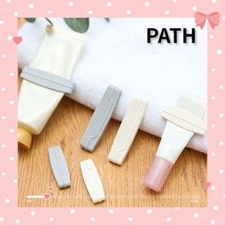 Path ที่บีบยาสีฟัน ABS 3 ขนาด ทนทาน สีเบจ