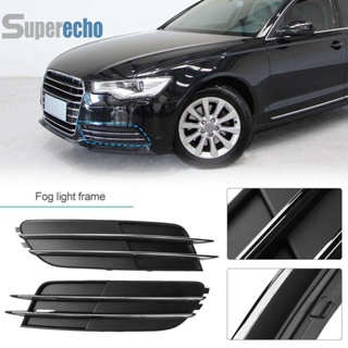 ไฟตัดหมอกกันชนหน้า ด้านล่าง สําหรับ 2012-2014 Audi A6 C7 [superecho.th] 1 คู่