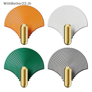 Withbetter ตะขอแขวนผ้าขนหนู อะคริลิค กันน้ํา มีกาวในตัว 1/4 ชิ้น