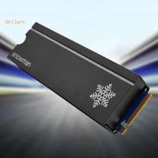 ฮีตซิงก์ระบายความร้อน SSD อะลูมิเนียมอัลลอย พร้อมแผ่นความร้อน แบบเปลี่ยน สําหรับฮาร์ดดิสก์ M.2 2280 PS5 [Bellare.th]