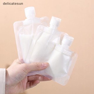 Delicatesun ขวดรีฟิล 30/50/100 มล. แบบพกพา ขวดซับ ขวดโลชั่น กระเป๋าดี