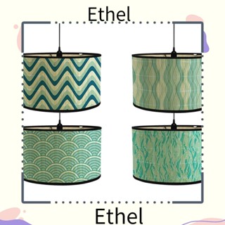 Ethel1 โคมไฟระย้าไม้ไผ่ ทนทาน สไตล์ญี่ปุ่น สําหรับตกแต่งบ้าน