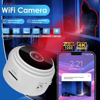 A9 กล้องไร้สายขนาดเล็ก Wifi 1080p กล้อง HD อินฟราเรด Night Vision Family Enterprise Security Surveillance Camera Linklink