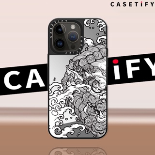 Casetify เคสโทรศัพท์มือถือกระจก ลายสิงโต ลิงกษัตริย์ Guochao สําหรับ iPhone14ProMax iP13Pro 13 11 12Promax 13Promax 12 13 14