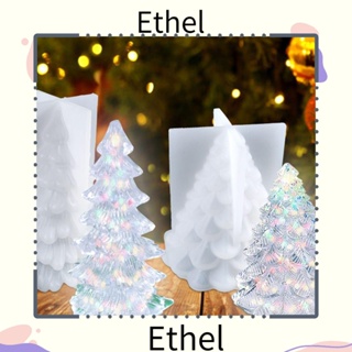 Ethel1 แม่พิมพ์เรซิ่นใส รูปต้นคริสต์มาส สําหรับทําเครื่องประดับ งานฝีมือ DIY