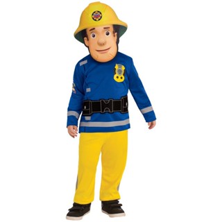 ชุดคอสเพลย์ การ์ตูน Fireman Sam Smal สําหรับเด็ก เหมาะกับงานปาร์ตี้ฮาโลวีน