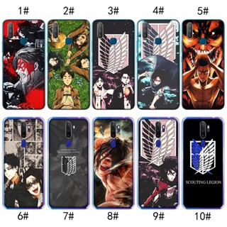 เคสใส ลาย Attack on Titan สําหรับ OPPO A15 A15S A16 A16S A53S A56 A55 A94 F19 Pro MZD25