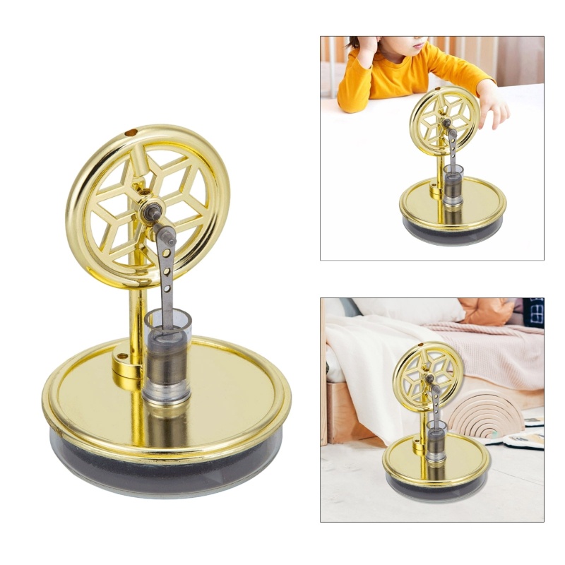Lead Stirling Engine Steam Heat ของเล่นเพื่อการศึกษา Low Temperature Stirling Engine Model
