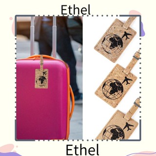 Ethel1 ป้ายแท็กชื่อ เชือก นํากลับมาใช้ใหม่ได้ สําหรับกระเป๋าเดินทาง