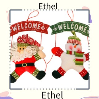 Ethel1 เครื่องประดับแขวนประตู ลาย Merry Christmas 1 ชิ้น