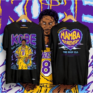 [100% Cotton]THA MAMBA FOREVER KOBE GRAPHIC TSHIRT UNISEX แฟชั่นแขนสั้นผ้าฝ้าย