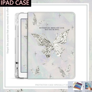 เคส ลายน่ารัก พร้อมช่องใส่ปากกา สําหรับ Ipad Air 4th Mini 1 2 3 4 5 6 10.2 10.9 Pro 9.7 10.5 11 นิ้ว 2022 2021 2020 10th 9th 8th 7th 6th 5th