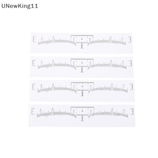 Unewking ไม้บรรทัดสักคิ้วกึ่งถาวร แบบใช้แล้วทิ้ง 100 ชิ้น