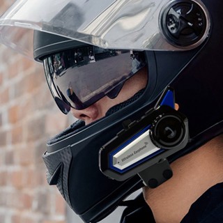 JOY Motor BT31 Motorcycle Bluetooth Helmet Headset Wireless Hands Free Stereo Waterproof Noise Cancelling with Flashlight
