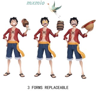 Mxmio ตุ๊กตาฟิกเกอร์ Luffy Luffy Monkey D Luffy Chicken Legs Smiling Face ขนาดเล็ก สําหรับเด็ก